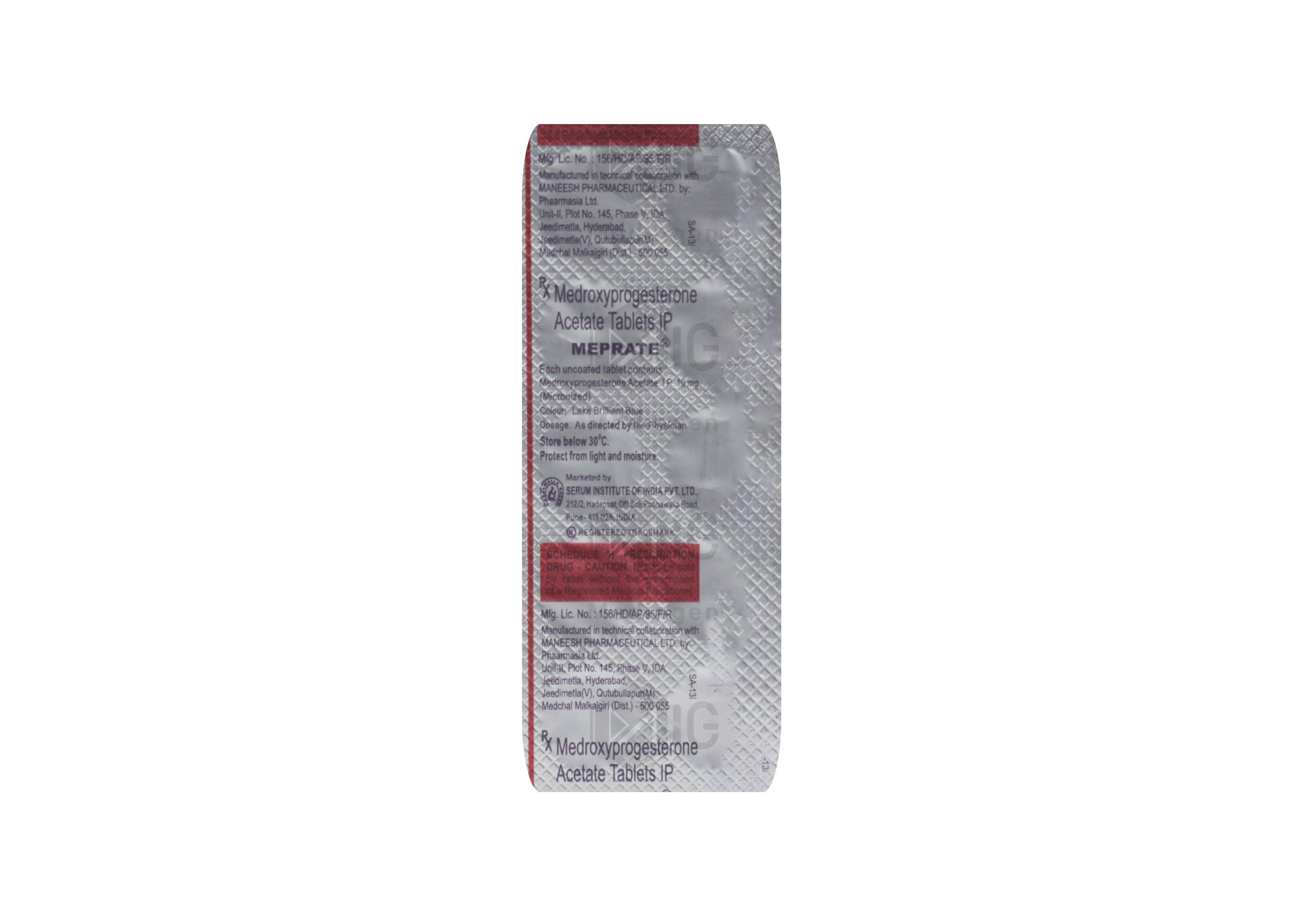 MEPRATE 10MG